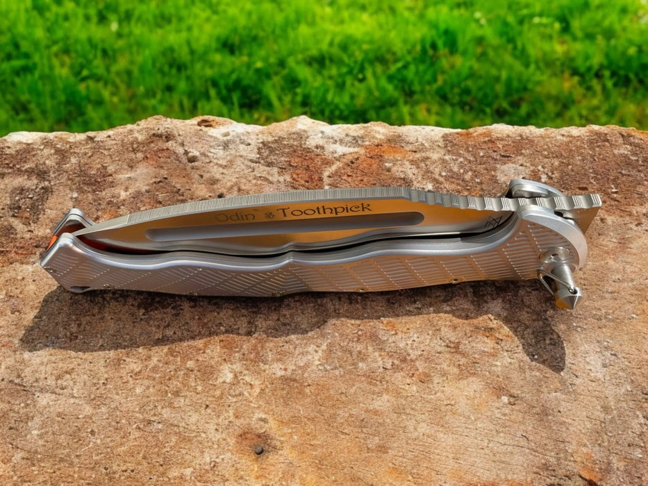 Odin's Toothpick Folding Knife - Kukri