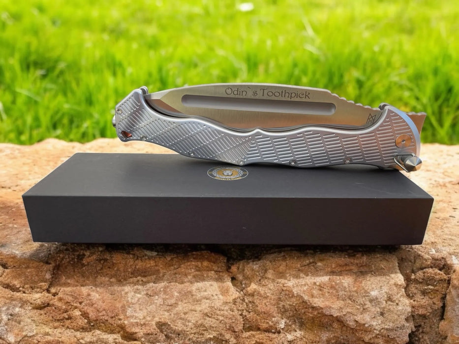 Odin's Toothpick Folding Knife - Kukri