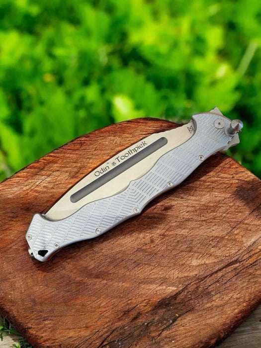 Odin's Toothpick Folding Knife - Kukri